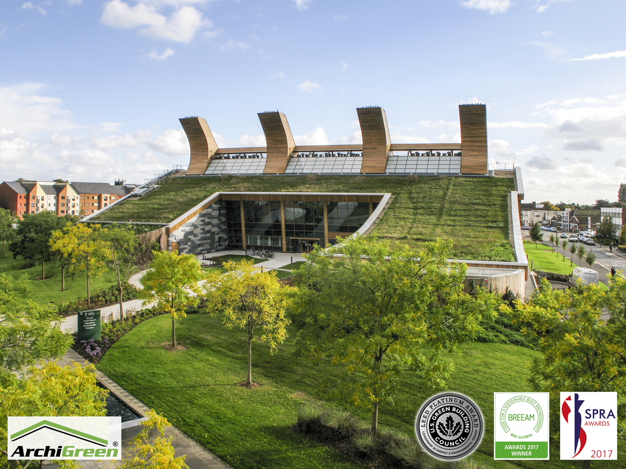 ArchiGreen® acoperiș verde proiect referinte